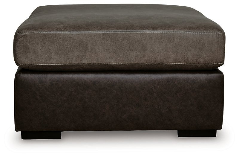 Castille Way Oversized Accent Ottoman - Abundant Home Collections