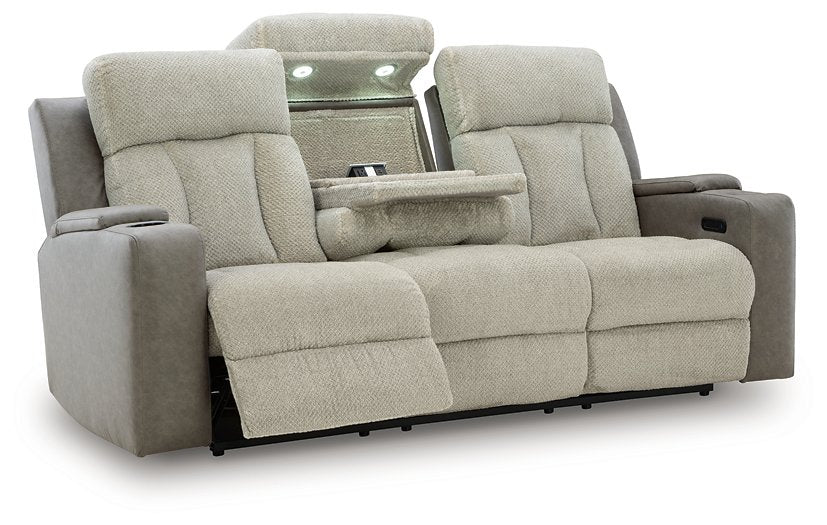 WhipLash Power Reclining Sofa - Abundant Home Collections