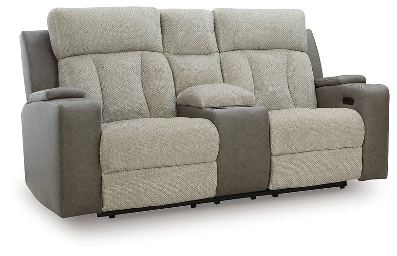 WhipLash Power Reclining Loveseat with Console - Abundant Home Collections