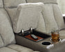 WhipLash Power Reclining Loveseat with Console - Abundant Home Collections