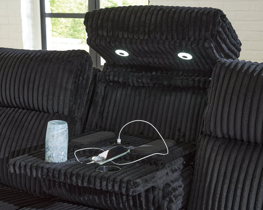 Forest Lake Power Reclining Sofa - Abundant Home Collections