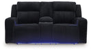 Forest Lake Power Reclining Loveseat with Console - Abundant Home Collections