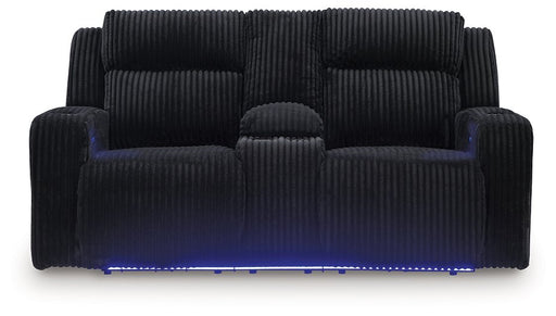 Forest Lake Power Reclining Loveseat with Console - Abundant Home Collections