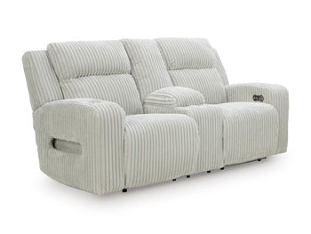 Forest Lake Power Reclining Loveseat with Console - Abundant Home Collections