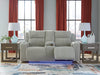 Forest Lake Power Reclining Loveseat with Console - Abundant Home Collections