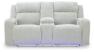 Forest Lake Power Reclining Loveseat with Console - Abundant Home Collections