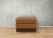 Ashby Leather Ottoman