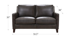 Ashby Waxy Pull-up Leather Sofa Collection