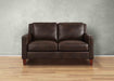Ashby Leather Loveseat