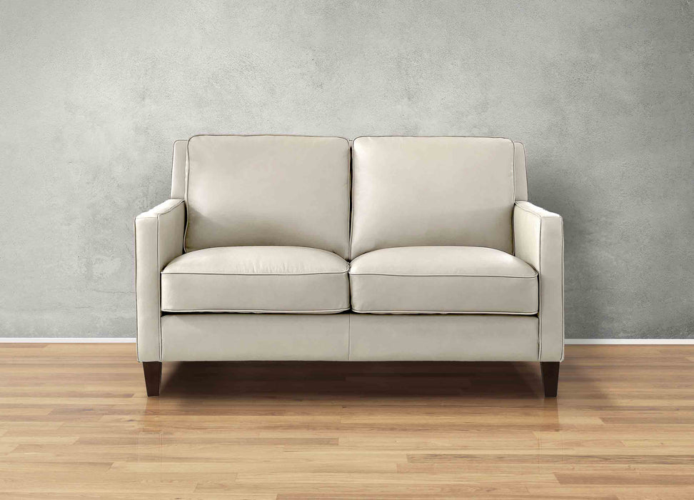 Ashby Leather Loveseat