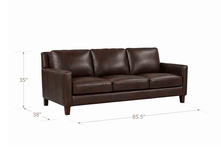 Ashby Leather Loveseat
