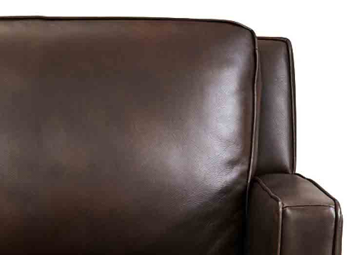 Ashby Leather Loveseat