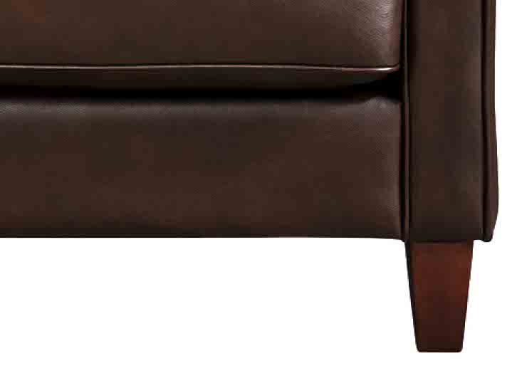 Ashby Leather Loveseat