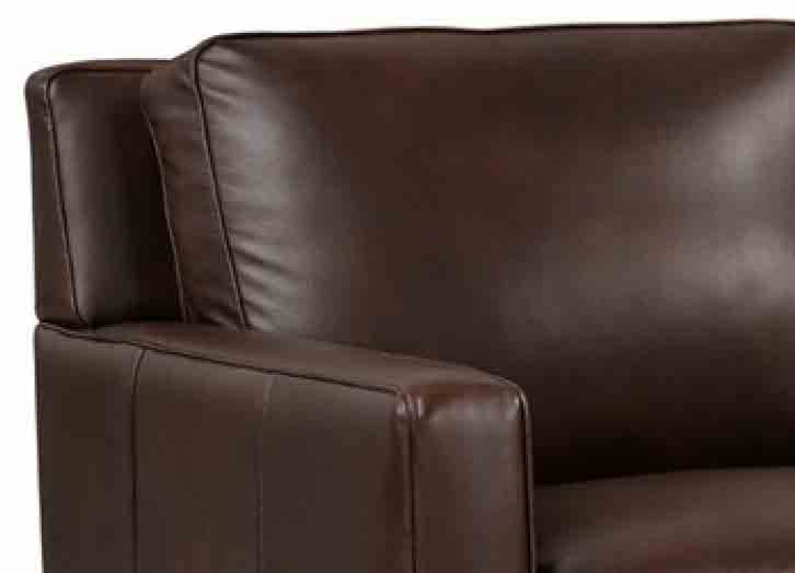 Ashby Leather Loveseat