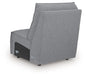 Modmax Reclining Sectional with Audio Console - Abundant Home Collections