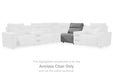 Modmax Reclining Sectional with Console - Abundant Home Collections
