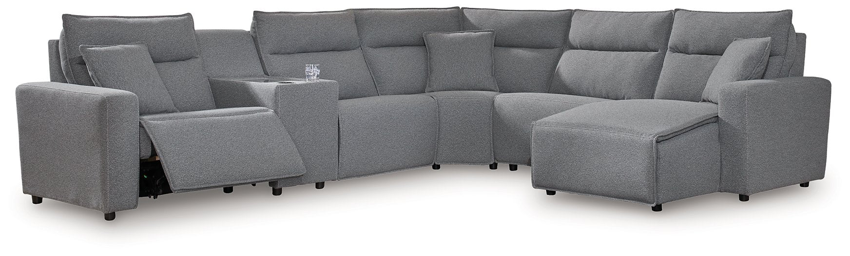 Modmax Power Reclining Sectional with Chaise - Abundant Home Collections