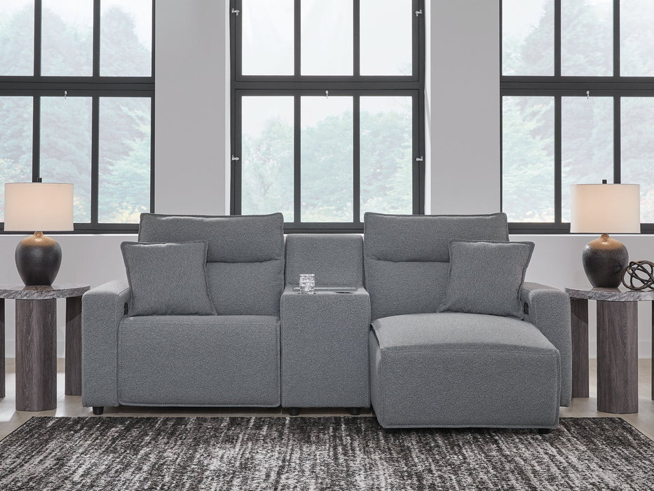 Modmax Power Reclining Sectional with Chaise - Abundant Home Collections