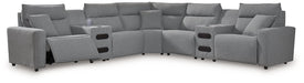 Modmax Power Reclining Sectional with Chaise - Abundant Home Collections