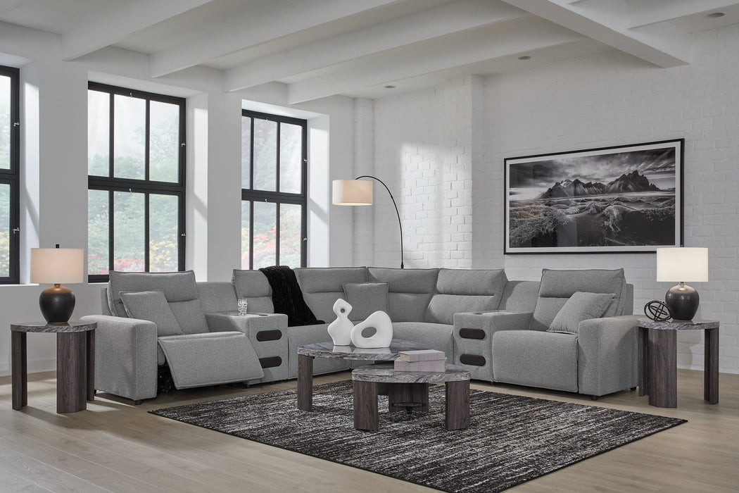 Modmax Power Reclining Sectional with Chaise - Abundant Home Collections