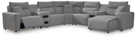 Modmax Power Reclining Sectional with Chaise - Abundant Home Collections