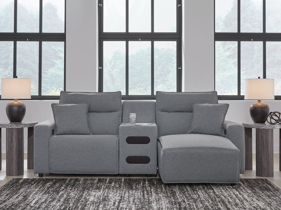 Modmax Power Reclining Sectional with Chaise - Abundant Home Collections