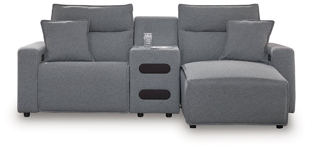 Modmax Power Reclining Sectional with Chaise - Abundant Home Collections