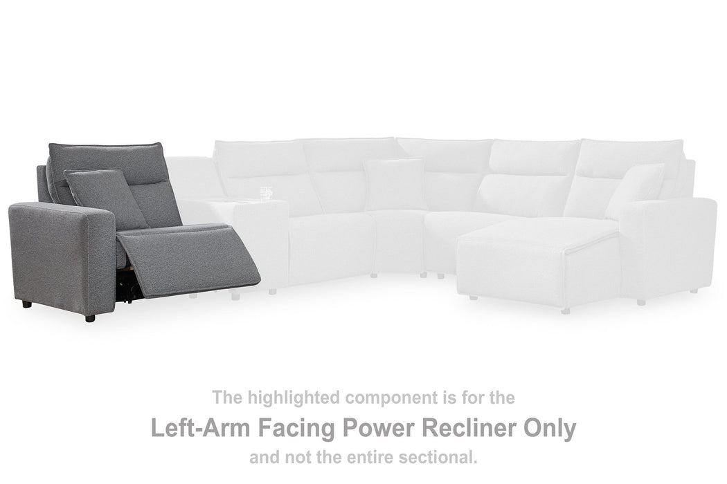 Modmax Reclining Sectional with Audio Consoles - Abundant Home Collections
