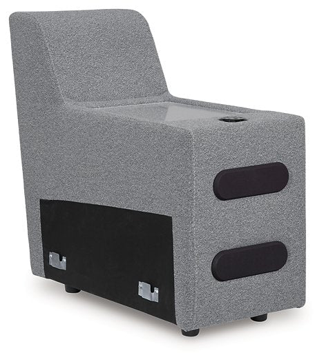 Modmax Reclining Sectional with Audio Consoles - Abundant Home Collections