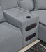 Modmax Power Reclining Sectional with Chaise - Abundant Home Collections