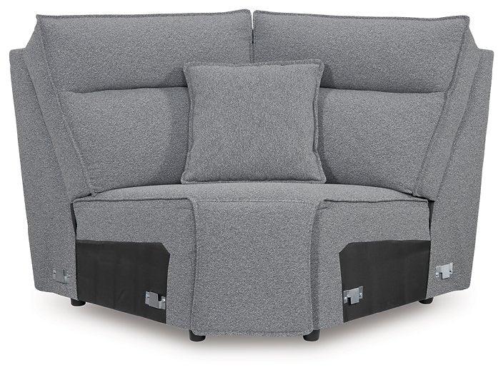 Modmax Reclining Sectional with Audio Console - Abundant Home Collections