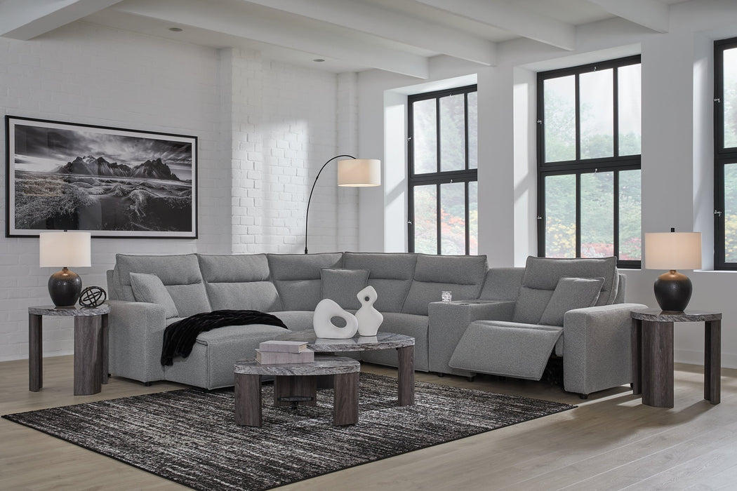 Modmax Power Reclining Sectional with Chaise - Abundant Home Collections