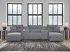 Modmax Power Reclining Sectional with Chaise - Abundant Home Collections