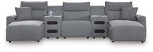 Modmax Power Reclining Sectional with Chaise - Abundant Home Collections