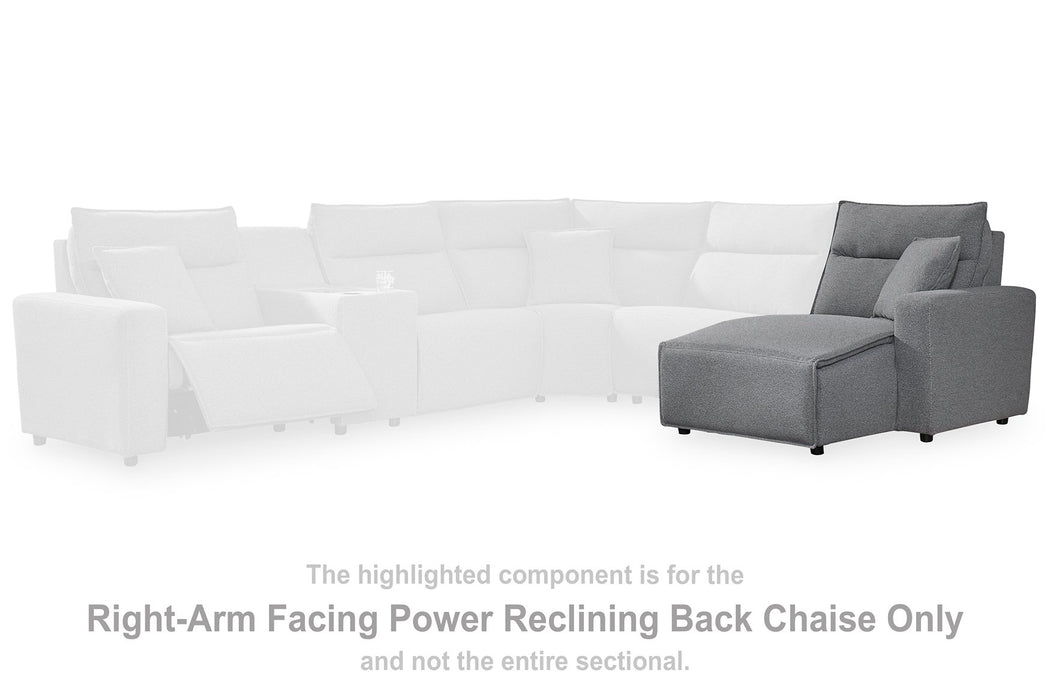 Modmax Power Reclining Sectional with Chaise - Abundant Home Collections