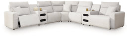 Modmax II Power Reclining Sectional with Audio Consoles - Abundant Home Collections