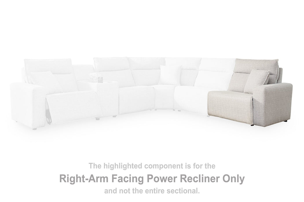 Modmax II Power Reclining Sectional with Audio Consoles - Abundant Home Collections