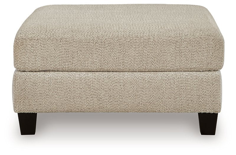 Steelwater Retreat Oversized Accent Ottoman - Abundant Home Collections