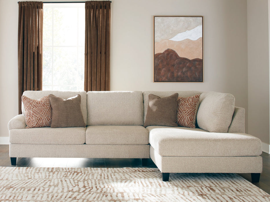 Steelwater Retreat Sectional with Chaise - Abundant Home Collections