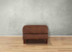 Laguna Leather Ottoman
