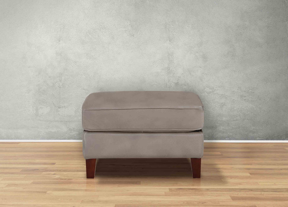 Laguna Leather Ottoman