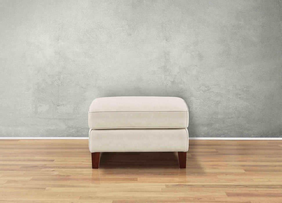 Laguna Leather Ottoman