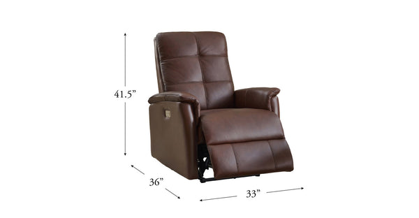 Logan Leather Recliner