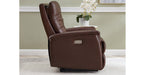 Logan Power Headrest Leather Recliner
