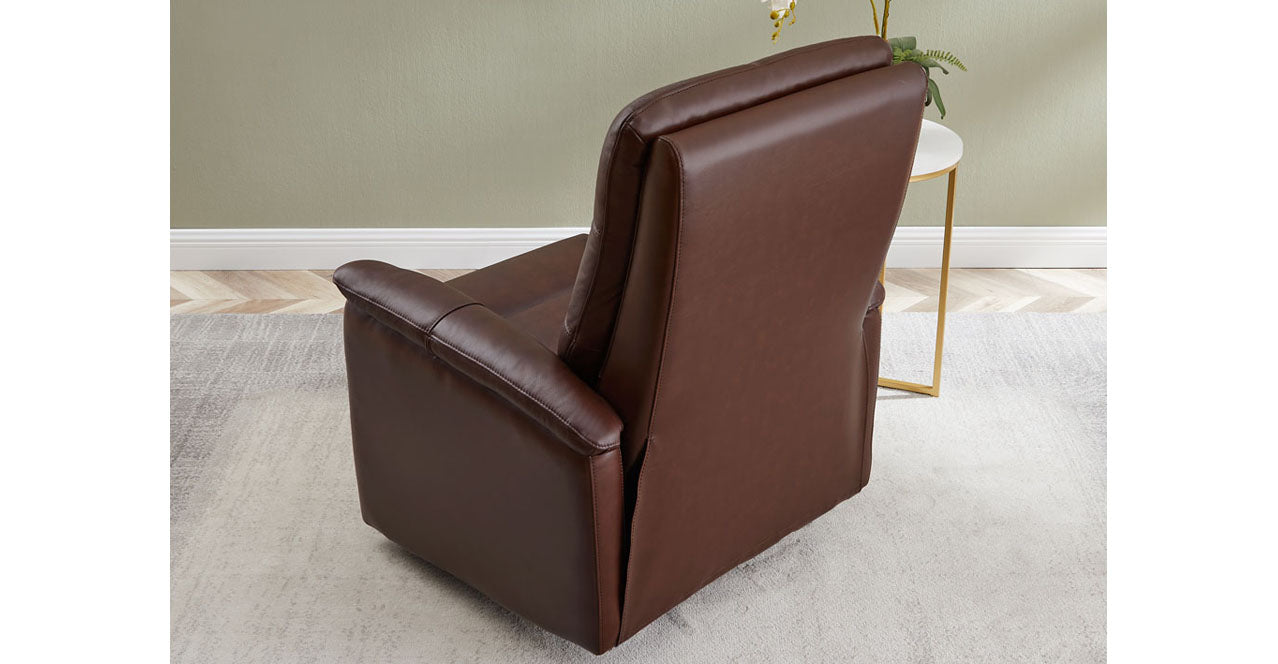 Logan Power Headrest Leather Recliner