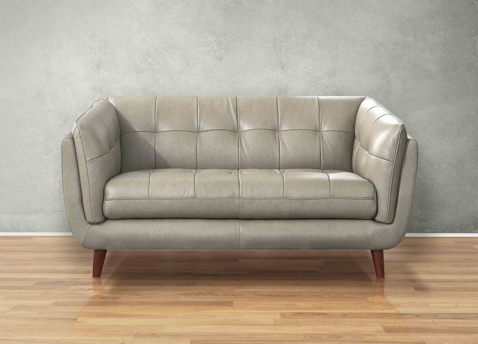 Solana Leather Loveseat
