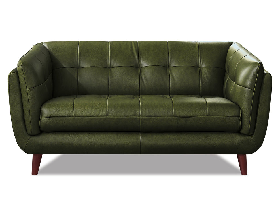 Solana Leather Loveseat
