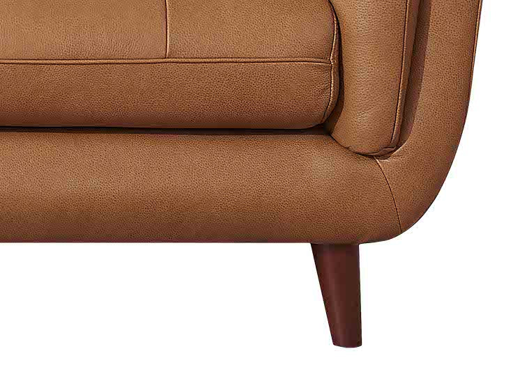 Solana Leather Ottoman