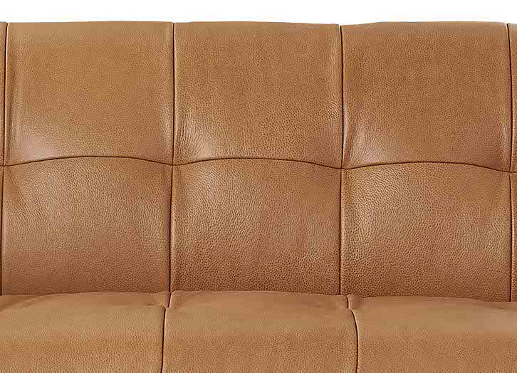 Solana Leather Ottoman