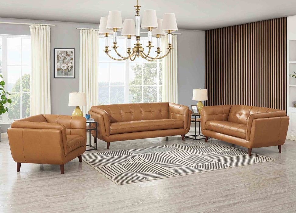 Solana Leather Sofa Collection